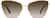 Front view of Cat-Eye Sunglasses T04181915 in Rose Gold thumbnail