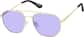 Angle view of Aviator Sunglasses T04531417 in Gold thumbnail