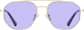 Front view of Aviator Sunglasses T04531417 in Gold thumbnail