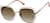 Angle view of Square Sunglasses T04541515 in Brown thumbnail