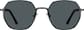 Front view of Geometric Sunglasses T04551212 in Gray thumbnail
