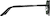 Side view of Geometric Sunglasses T04552112 in Black thumbnail