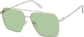 Angle view of Aviator Sunglasses T04561424 in Gold thumbnail
