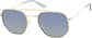 Angle view of Aviator Sunglasses T04581416 in Gold thumbnail