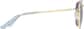 Side view of Aviator Sunglasses T04581416 in Gold thumbnail