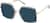 Angle view of Square Sunglasses T04591216 in Gray thumbnail