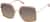 Angle view of Square Sunglasses T04591515 in Brown thumbnail