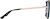 Side view of Square Sunglasses T04592116 in Black thumbnail