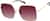 Angle view of Square Sunglasses T04601418 in Gold thumbnail
