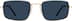 Rectangle Sunglasses T04611416 in Gold