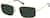 Angle view of Rectangle Sunglasses T04611424 in Gold thumbnail