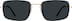 Rectangle Sunglasses T04612112 in Black