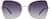 Front view of Geometric Sunglasses T04621417 in Gold thumbnail