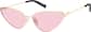 Angle view of Cat-Eye Sunglasses T04631419 in Gold thumbnail