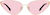 Front view of Cat-Eye Sunglasses T04631419 in Gold thumbnail