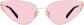 Front view of Cat-Eye Sunglasses T04631419 in Gold thumbnail