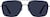 Front view of Aviator Sunglasses T04641116 in Silver thumbnail