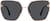 Front view of Square Sunglasses T04651412 in Gold thumbnail