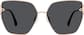 Front view of Square Sunglasses T04651412 in Gold thumbnail