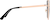 Side view of Square Sunglasses T04651412 in Gold thumbnail