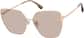 Angle view of Square Sunglasses T04651915 in Rose Gold thumbnail