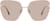 Front view of Square Sunglasses T04651915 in Rose Gold thumbnail