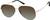 Angle view of Aviator Sunglasses T04661415 in Gold thumbnail