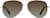 Front view of Aviator Sunglasses T04661415 in Gold thumbnail