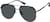 Angle view of Aviator Sunglasses T04672112 in Black thumbnail