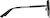 Side view of Aviator Sunglasses T04672112 in Black thumbnail