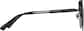 Side view of Aviator Sunglasses T04672112 in Black thumbnail