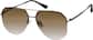 Angle view of Aviator Sunglasses T04672115 in Gray thumbnail