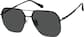 Angle view of Aviator Sunglasses T04692112 in Black thumbnail