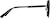 Side view of Aviator Sunglasses T04692112 in Black thumbnail