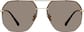 Front view of Aviator Sunglasses T04692115 in Gold thumbnail