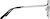 Side view of Aviator Sunglasses T04701112 in Silver thumbnail