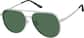 Angle view of Aviator Sunglasses T04701124 in Silver thumbnail