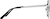Side view of Aviator Sunglasses T04701124 in Silver thumbnail