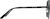 Side view of Aviator Sunglasses T04722112 in Black thumbnail