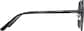 Side view of Aviator Sunglasses T04722112 in Black thumbnail
