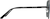 Side view of Aviator Sunglasses T04722116 in Black thumbnail
