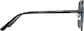 Side view of Aviator Sunglasses T04722116 in Black thumbnail