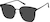 Angle view of Square Sunglasses T04732121 in Black thumbnail