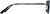 Side view of Rectangle Sunglasses T04742116 in Blue thumbnail