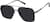 Angle view of Aviator Sunglasses T04762112 in Black thumbnail