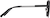Side view of Aviator Sunglasses T04762112 in Black thumbnail