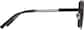 Side view of Aviator Sunglasses T04762112 in Black thumbnail