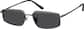 Angle view of Rectangle Sunglasses T04771212 in Gray thumbnail