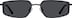 Rectangle Sunglasses T04772112 in Black