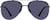 Front view of Aviator Sunglasses T04781216 in Gray thumbnail